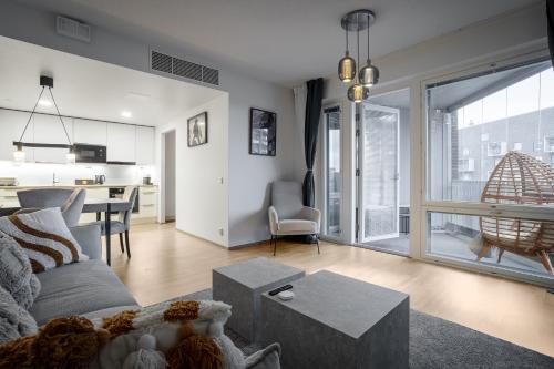  négyzetméteres, 1 hálószobás Ház 1 fürdőszobával Haaga területén (Eco-apt & balcony near Mall of Tripla, Helsinki) in Haaga