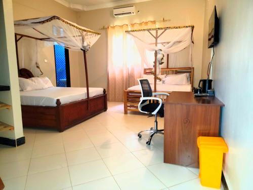 Jabulani House Rooms – khách sạn tại Kendwa