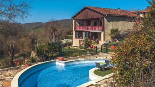 泳池, Le Logis du Rocher in 聖拉里布讓