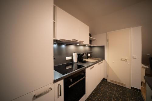 virtuve, Apartment Markt32 Modern & zentral in Ostheim in Ostheim v.d. Rhon