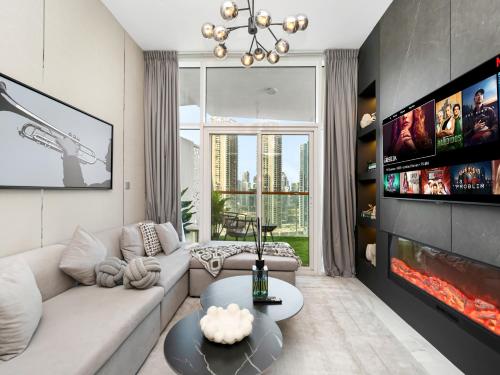 Stunning Burj Khalifa & Lake View 2BR with GYM and Pool - main image