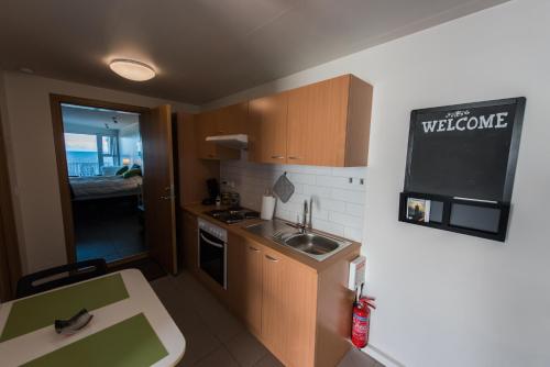 Vista exterior, Sea View Apartment in Keflavik City Center