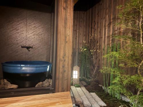 Machiya inside Chomoji temple, near Gion, downtown