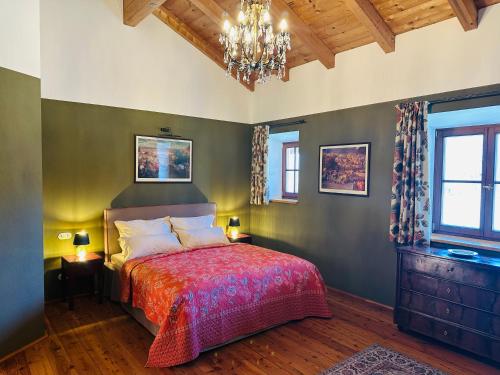 Ágy, VILLA SEEBERG - by "Schloss Gessenberg" luxurious vacation home with lake and mountain views, suitab in Waging Am See