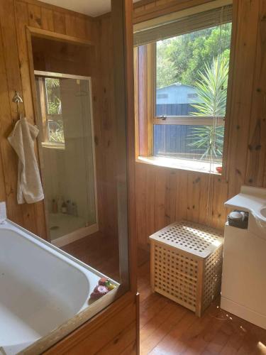 Shower, Sub Tropical Paradise Retreat in Whangaroa