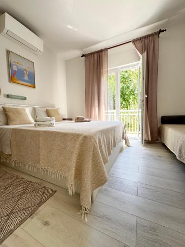 Rose rooms on the island of Rab in Raba