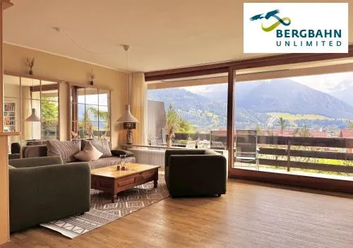Bergpanorama, Sauna, Balkon, inkl Bergbahn, Alpenjuwel Oberstdorf in Oberstdorf, Deutschland