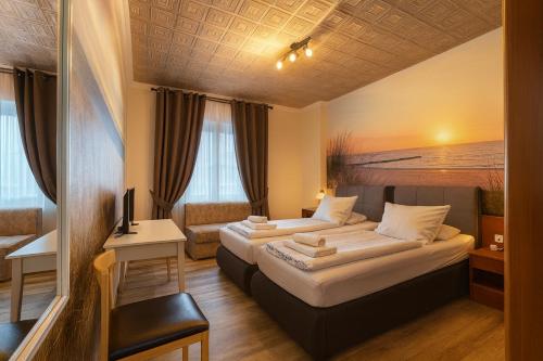 1 doppelbett oder 2 einzelbetten, economy