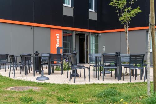 Balkon/Terrasse, easyHotel Paris Charles de Gaulle Villepinte in Paris