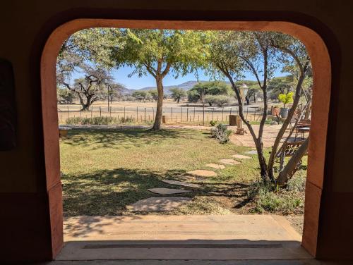 Balkons/terase, Gabus Safari Lodge in Otavi
