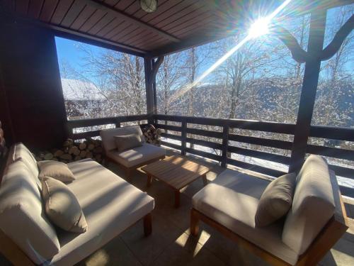 Balkons/terase, Ecotourism Mreznica in Josipdol