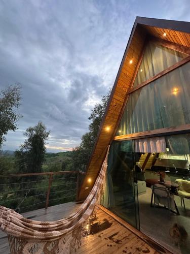 グアラビラ Chales Mirante da Serra PB 4つ星 ホテル 外観