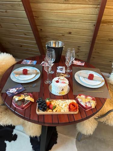 グアラビラ Chales Mirante da Serra PB 4つ星 ホテル 眺望