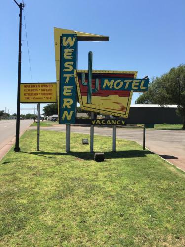 Western Motel in Sayre, USA