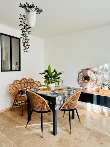 Cocon jungle bohème 12 min de la mer - Location saisonnière - Martigues