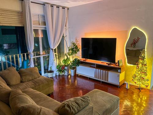 Bendra svetainė / televizorius, Quarto individual na Pituba in Salvadoras