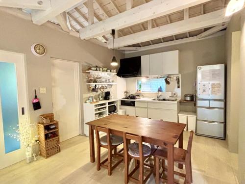 кухня, Mi Casa みいかあさ in Akaishi Beach