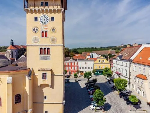 Gewölbezimmer am Hauptplatz 28 in Retz, Österreich