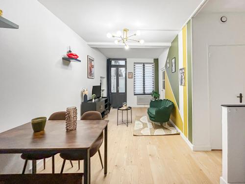 T2 renove avec terrasse, spa et charme central in Limoges