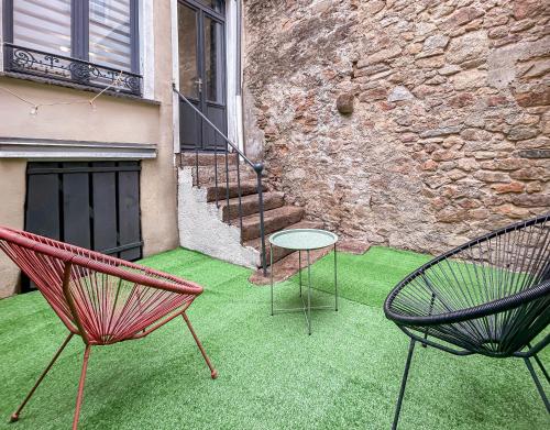 T2 renove avec terrasse, spa et charme central in Limoges