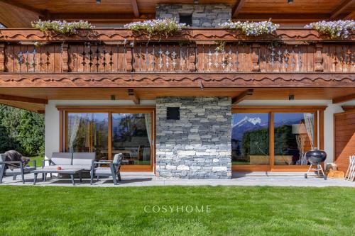Le Saint Georges l Jardin et vue l By CosyHome – khách sạn tại Randogne