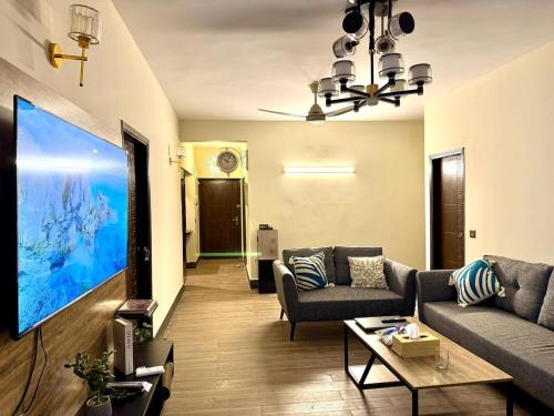 New and Modern 3 BHK Apartment in Karachi — other in Burj-Ul-Harmain Sector 44 Gulzar E Hijri Scheme 33, Karachi Pakistan, 50060