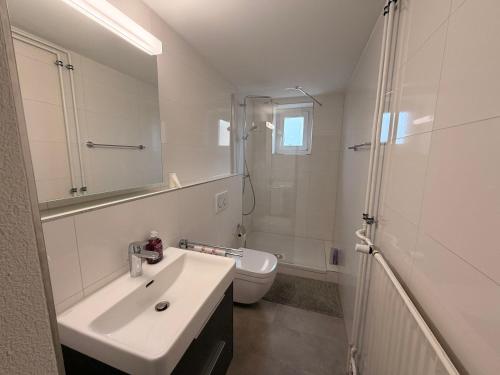 浴室, Grandhouse Olten City Apartments in 奧爾滕