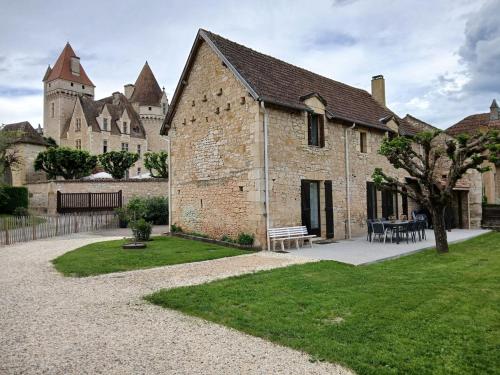 Gîte des Milandes - vue imprenable sur le château gîte à louer Les Milandes