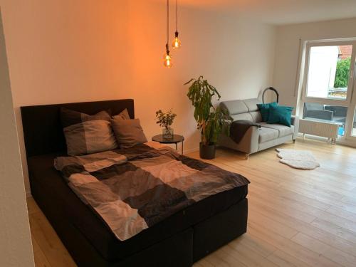 Renovated, cozy 1-room apartment with balcony in Pleidelsheim