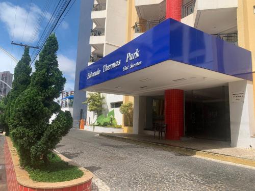 Išorė, Eldorado Thermas Park Localização Top área de Lazer Completa (Eldorado Thermas Park Localizacao Top area de Lazer Completa) in Caldas Novas
