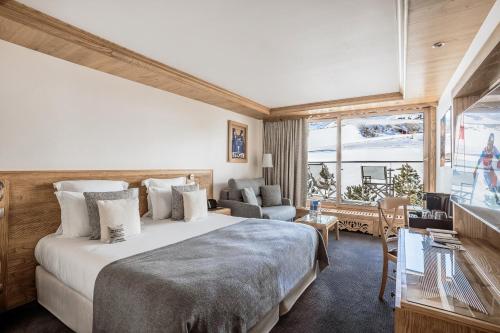 Room Saulire Mountain view 