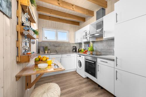 Kitchen, Ferienhaus Trolljenta Olpenitz in Olpenitz