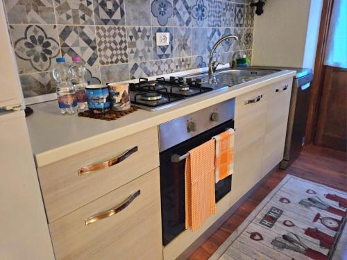 virtuve, Appartamento Sorapiss in Lorensago Di Kadore