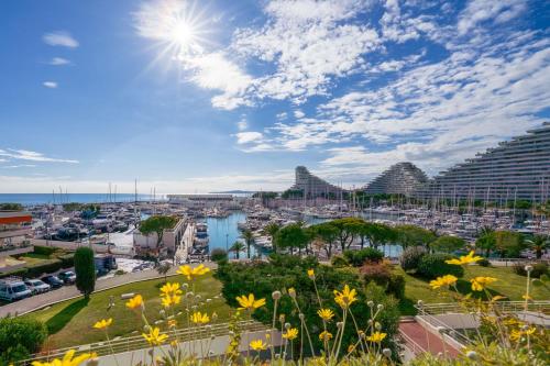 Bienvenue à Marinastar Cote Azur 55m2confort, Vue mer, WiFi & garage