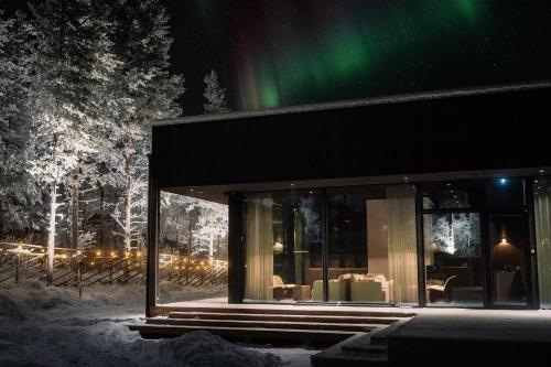 Restorāns, Halo Igloos Resort in Vikajarvi