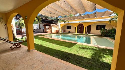 Dārzs, hotel villa chucum in Tikuch