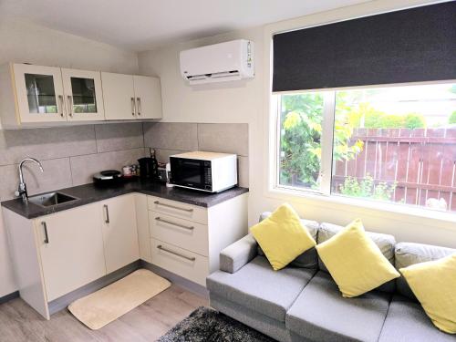 Kitchen, Manuki Tiny Retreat - Private stay Christchurch in Templeton