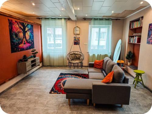 Appartement agréable et atypique, wifi, terrasse, jardin (Appartement agreable et atypique, wifi, terrasse, jardin) in Schleithal