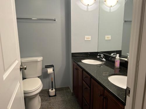 Bathroom, Spacious, one-level condo adjacent to Jackson Park in Woodlawn