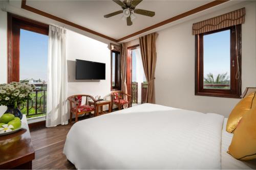 Shared lounge/TV area, Ony Retreat Villas in Cam Thanh