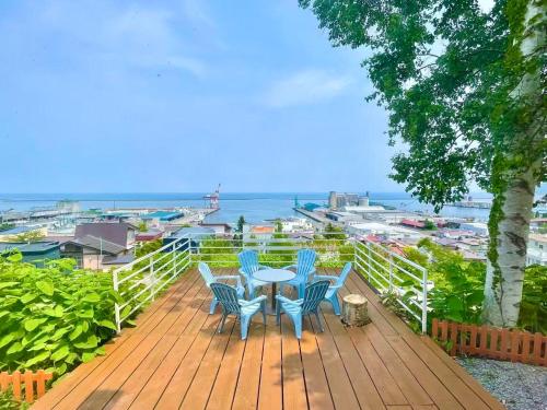 逸居&海音#200平方海景别墅#小樽步行街浪漫街附近#冬季免费停放1台车#房间配有空调#暖气