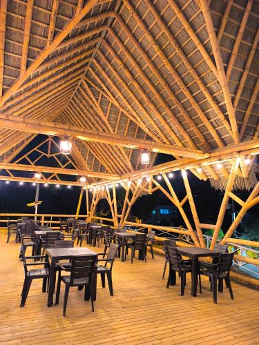 Étterem, Hotel San Pedro de Taboga in Paso Ancho