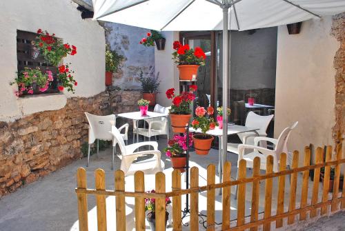 Balkons/terase, Hostal-Bar Restaurante "La Fuente" in Rabé de las Calzadas
