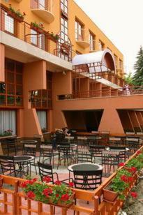 Balcony/terrace, Hotel Minerva in Mosonmagyarovar