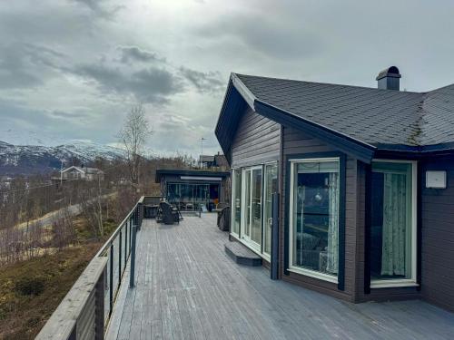 Hotelli välisilme, Cottage With Northern Lights Near Stetinden in Ballangen