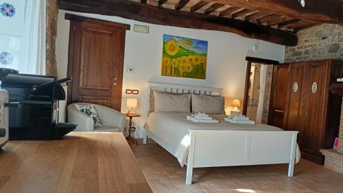Suite Romantica Borgo di Castelleone di Deruta in Колацоне