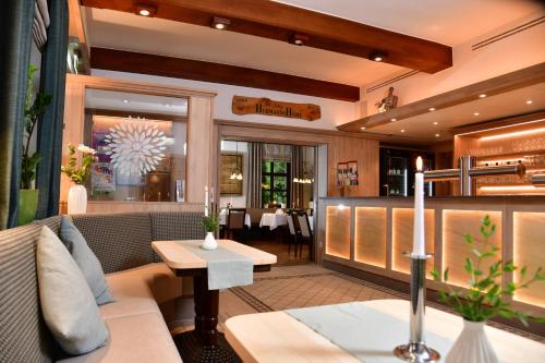 餐廳, 赫門索亞蘭德酒店 (Landhotel Hermannshohe) in 萊格登