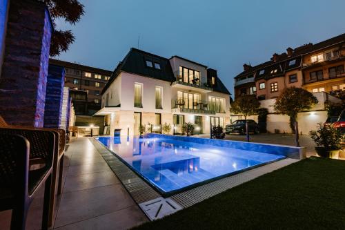 Exterior view, Hotel Auris in Szeged