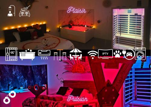 Maisons Plaisir & Pulsion Spa Sauna Privé - Location, gîte - Allauch