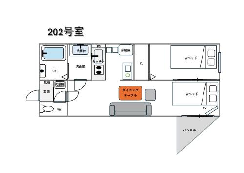 CASAS-k 住吉大社 202号室